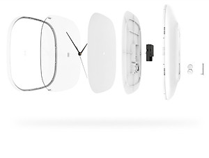 Đồng hồ treo tường Xiaomi Mijia aigo Im lặng Chính xác Phong cách thiết kế đơn giản Đồng hồ trắng cho trang trí nội thất trang trại