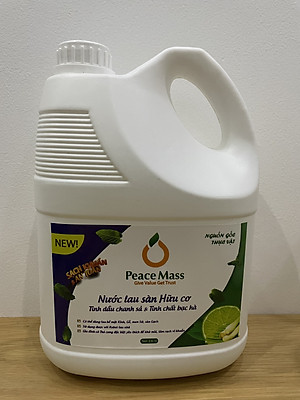 Combo Sản Phẩm Gốc Thực Vật LSB2 Peace Mass - Nước Lau Sàn TD Chanh Sả - Bạc Hà 3.6l + Nước Rửa Tay 340ml (Thuộc nhóm Sản phẩm Lành tính )