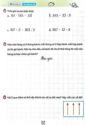 Vở Bài Tập Toán Tăng Cường 3 -  (Theo Sách Giáo Khoa Kết Nối Tri Thức Với Cuộc Sống) - MEGA