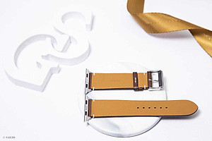 Dây Đeo Apple Watch 49mm 46mm 45mm 44mm 42mm, Chất Liệu Da Bò Cao Cấp, Phong Cách Vintage Hoài Cổ, Tương Thích Các Phiên Bản Series Ultra2/Ultra/SE2/SE/10/9/8/7/6/5/4/3/2/1