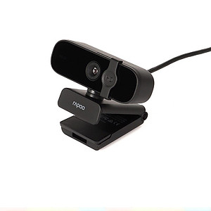 Rapoo C280 Webcam 2K HD với USB2.0 với nắp đậy camera có thể xoay mic - hàng Chính Hãng