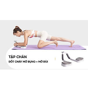 Dụng cụ plank - Dụng cụ tập plank cơ bụng Máy tập cơ bụng nâng cao công thái học hỗ trợ giảm mỡ bụng trainer gym tại nhà - Hàng chính hãng dododios