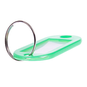 Combo 10 Thẻ Ghi Nhớ Nhãn Tag Name Gắn Móc Chìa Khóa Đánh Dấu Hành Lý Vali