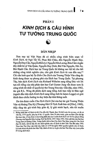 Sách - Kinh Dịch Và Cấu Hình Tư Tưởng Trung Quốc - Bìa Cứng