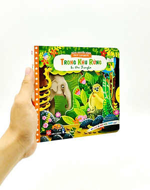 Sách Tương Tác - Sách Chuyển Động - First Explorers - In The Jungle - Trong Khu Rừng