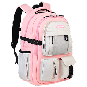 Balo Học Sinh Thời Trang SAKOS STORMY - Hoạ Tiết Đơn Giản, Siêu Nhẹ