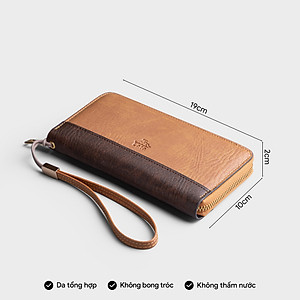 Ví Lata ( Thời trang nữ dáng cầm tay dáng dài - Ví da VN62 )