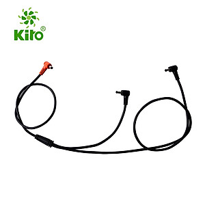 Dây cáp DC kết nối 2 Quạt vào Pin Áo Điều Hòa Cao Cấp, Gia cường chống đứt, không lo gián đoạn sử dụng