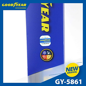 Gạt Mưa Không Xương GOODYEAR Chân Cài Đa Năng (Đầu A, B) Lắp Được Nhiều Dòng Xe Đặc Biệt - Nhập Khẩu Chính Hãng