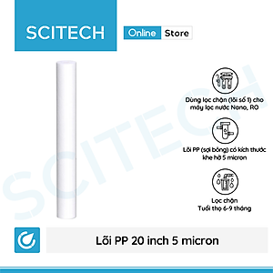Lõi PP 20 inch 5 micron - Lõi số 1 máy lọc nước RO, bộ lọc thô - Hàng chính hãng
