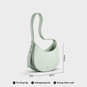 Túi Yuumy ( Thời trang nữ hình bán nguyệt - Túi đeo vai da Seasand YN156 )