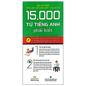 15.000 Từ Tiếng Anh Phải Biết