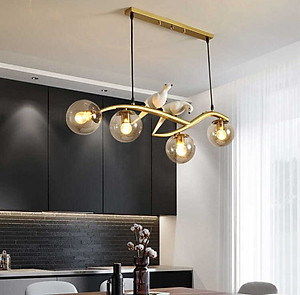 Đèn thả ROVER kiểu dáng sang trọng trang trí nội thất hiện đại, cao cấp - Tặng kèm bóng đèn đầy đủ