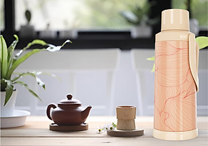 Phích đựng nước 2 lít Rạng Đông Model: RD-2035 ST2.E nắp hiện thị nhiệt độ - Hàng chính hãng 