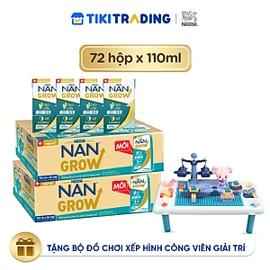 Bộ 2 Thùng 36 hộp Sữa pha sẵn Nestlé NANGROW  sữa mát công thức từ Thụy Sĩ 9(4 x 110ml) - (Bé từ 1 tuổi)