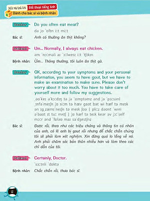 Sách Tiếng Anh Giao Tiếp Dành Cho Bác Sĩ Và Bệnh Nhân