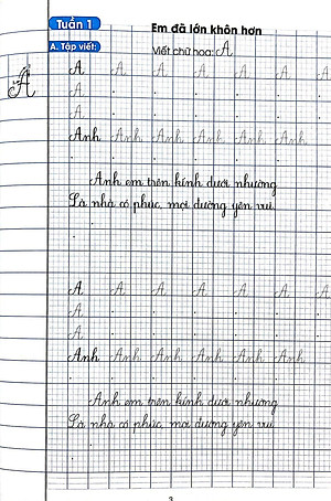 Vở Luyện Viết Lớp 2 - Tập 1 (Chân Trời Sáng Tạo)