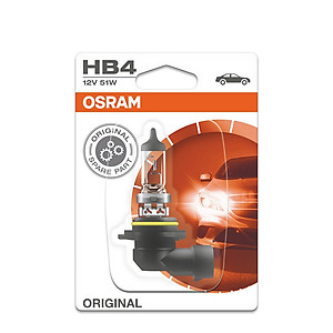 Bóng Đèn Halogen OSRAM Original HB4 12V 51W (Chân Cong)