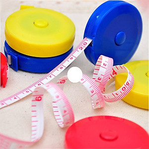 Thước Dây Hộp Tròn 1.5 Mét (Giao Màu Ngẫu Nhiên)