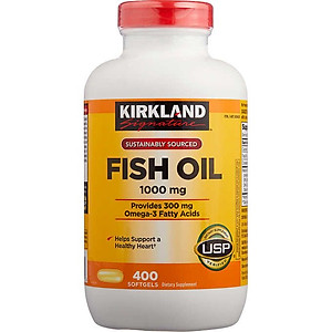Omega 3 Fish oil Kirkland Hỗ trợ sức khỏe não bộ, Tim mạch, Khớp, Bổ mắt, Và tăng sức khỏe tổng thể - QuaTangMe Extaste