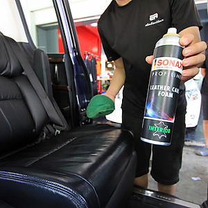 Chai Xịt Bảo Dưỡng Da Dạng Bọt Sonax Profiline Leather care foam 289300 (400ml)