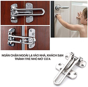Chốt khóa cửa trượt an toàn cho căn hộ phòng ngủ HOBBY Home Decor KCT1
