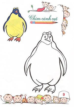 Sách Tô Màu - Mẫu Giáo - Các Loài Chim