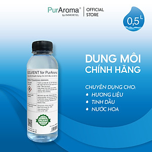 Dung Môi PurAroma Chuyên Dụng Cho Tinh Dầu Và Nước Hoa - 500mL 1L 2L - Chính Hãng Pháp
