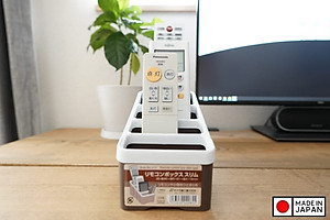 Khay đựng điều khiển/ remote, làm từ nhựa PP cao cấp, bền đẹp, có khả năng chịu nhiệt cao, dễ dàng vệ sinh sau khi sử dụng - nội địa Nhật Bản