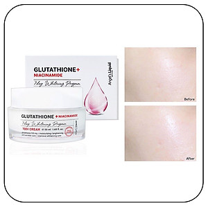 Kem Dưỡng Hỗ Trợ Giảm Thâm Nám Angel's Liquid Glutathione + Niacinamide 7Day Whitening Program 700 V-Cream