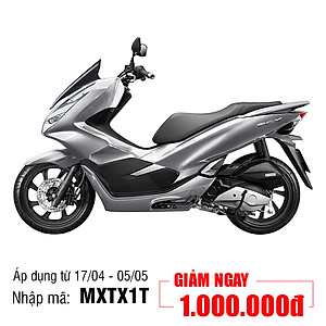 Mua Xe Máy Honda PCX 125 2018 Bạc Tặng Nón Bảo Hiểm, Bảo Hiểm