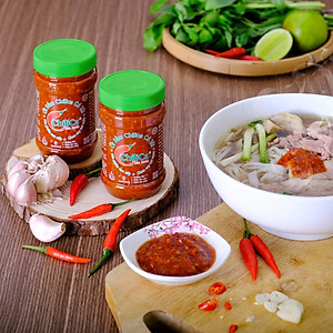 Ớt Bằm Chilica Có Tỏi 212g