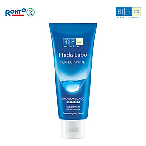 Sữa rửa mặt dưỡng trắng Hada Labo Perfect White Tranexamic Acid Cleanser 80g