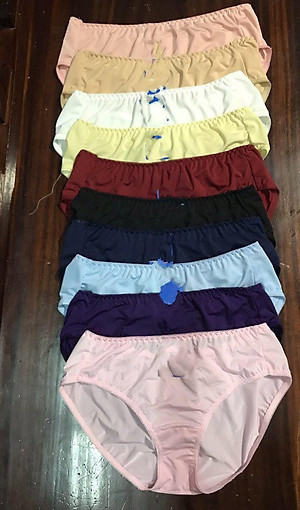 Set 10 quần lót nữ BIG SIZE dành cho người mập béo  Thun lạnh Cạp cao Hàng Việt Nam