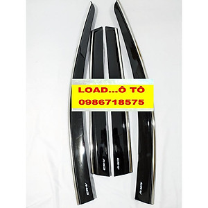Vè Che Mưa Xe Honda CRV 2023-2018 Chỉ Inox Cao Cấp, Có Chữ CRV