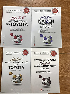 Combo sách Toyota - Trọn bộ 11 cuốn - Bí quyết thành công của doanh nghiệp hàng đầu thế giới (PN-MK)
