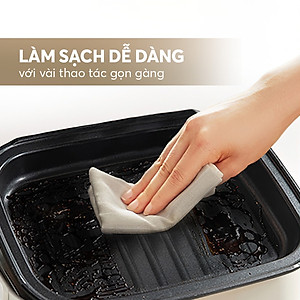 Nồi lẩu nướng đa năng Elmich MCE-3909OL (1250-1500W) - Hàng chính hãng