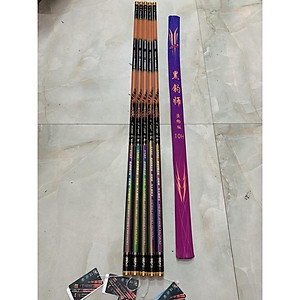 Cần Câu Cá Jiwei 10h Chuyên Săn Hàng Khủng ( KÌNH NGƯ ĐẠI CHIẾN) kèm 1 ngọn phụ ,kèm hộp Đồ Câu Văn Chương