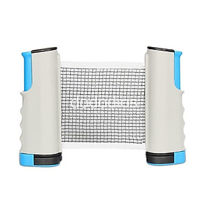 Combo 2 Vợt Bóng Bàn Tặng Kèm 3 Quả Bóng Bàn + Kẹp Trụ Lưới Bóng Bàn Rút Gọn Nhựa ABS 1,7m Chính Hãng dododios