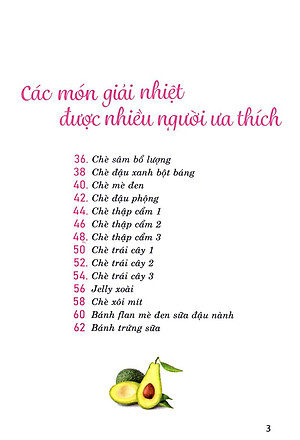 Sách Các Món Giải Nhiệt Được Nhiều Người Ưa Thích