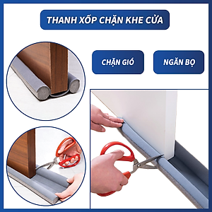 Thanh xốp chắn khe cửa đa năng thông minh