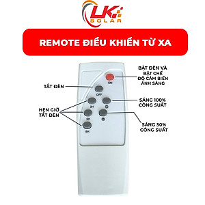 Đèn Đường Led Năng Lượng Mặt Trời Siêu Sáng 200W CHÍNH HÃNG- LK SOLAR LD-44200, Sử dụng 100% năng lượng mặt trời, lắp đặt ngoài sân, đường phố, trang trại, cảm biến ánh sáng, có remote điều khiển