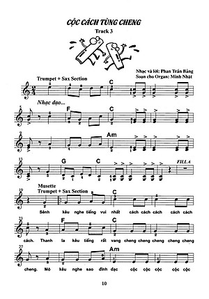 Sách Thực Hành Biểu Diễn Organ Cho Thiếu Nhi – Tập 2