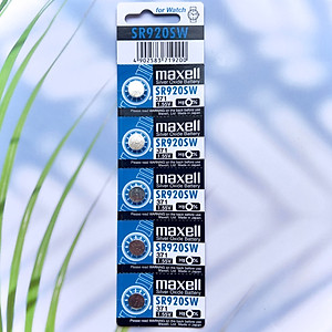 Pin Đồng Hồ Maxell Nhiều Kích cỡ Vỉ 5 viên