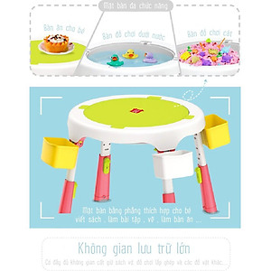 Bộ bàn ghế lắp ghép đồ chơi smoneo đa năng Toys house  1119-SM-001-88005 tặtng quà dễ thương