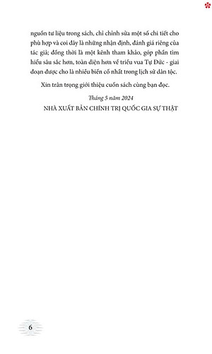 Tự Đức lời trần tình của Hoàng Đế Việt Nam - bản in 2024