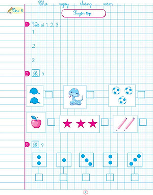 Sách Vở Ô Li Bài Tập Toán Lớp 1 Quyển 1 (Biên Soạn Theo Chương Trình Mới)