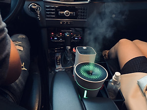 Máy Tạo Ẩm Cá Nhân U50 Màu Đen Dùng Cho Xe Hơi/ Xe Đẩy Em Bé/ Bàn Làm Việc - Nhập Khẩu Thuỵ Sỹ