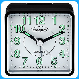 Đồng Hồ Để Bàn - Du Lịch Casio TQ-140-1BDF - Có Báo Thức - Kích Thước ( 5.7 x 5.7 x 3.3 cm )