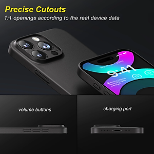 Ốp lưng dành cho iPhone 16 Pro Max, iPhone 16 Pro, iPhone 16 Plus, iPhone 16 hiệu Memumi siêu mỏng 0.3mm, thiết kế tối giản, chống vân, chống sốc, bảo vệ camera cao cấp - Hàng chính hãng.